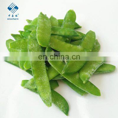 New Crop Length 4-9cm Thickness max 7mm Double side Stringless Frozen Snow Peas