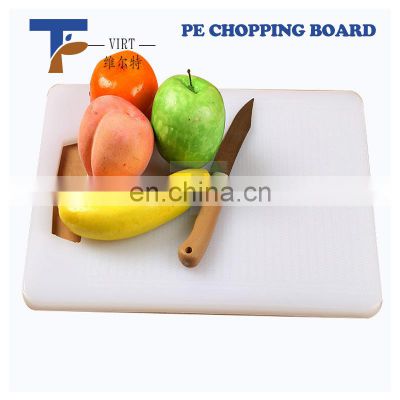 19mm recycled hdpe chopping block cute plastic cutting board