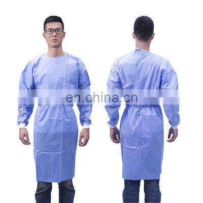 Disposable Eo Sterile SMS Surgical Gown for Hospital Operation Use AAMI Level 2/3