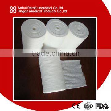 100% cotton absorbent medical jumbo gauze roll CE ISO FDA