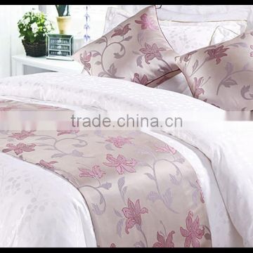latest design hotel decorative bed throws