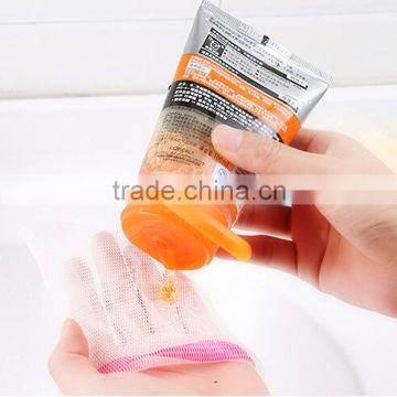 N221 cosmetic facial cleansing sponge/ net bath sponge/ bath magic foam