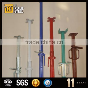 light/heavy duty painted/galvanized scaffold adjustable steel prop with high strength
