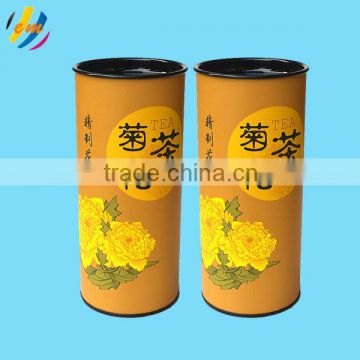 Custom flower tea paper canisters