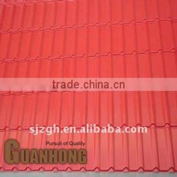 Road protective guard:color coated corrugated galvanized steel plate
