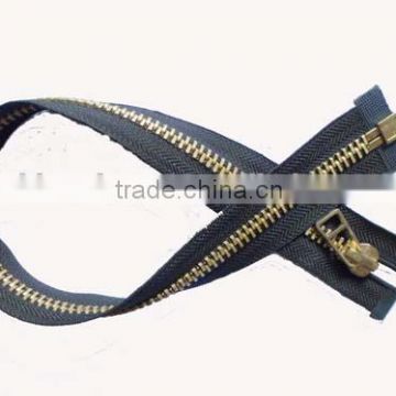 10# metal zipper bronze zipper copper zipper brass zipper separateing zipper military zipper coate zipper