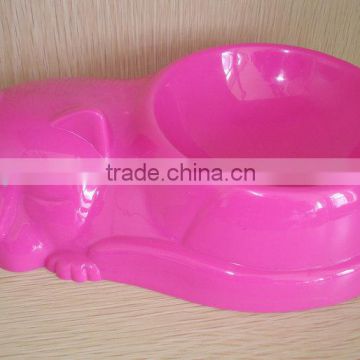 plastic cat bowl