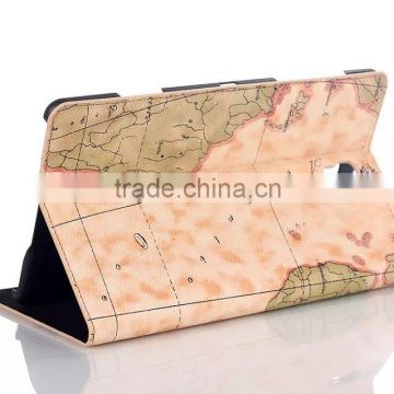 For Samsung Tab S 8.4 T700 Map design leather case