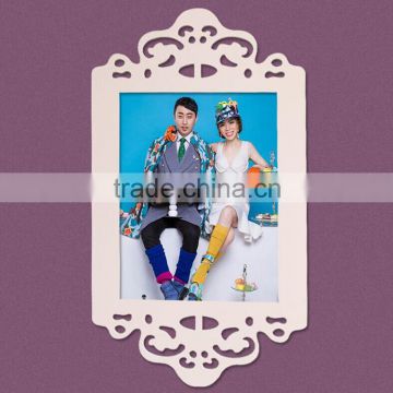 latest design of wood plastic photo frame new models for couple
