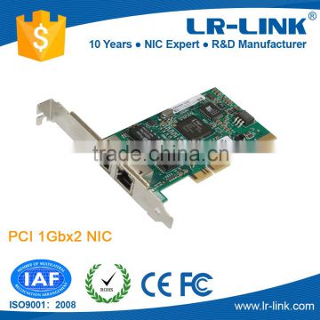 PCI Dual Port 2*RJ45 10/100/1000Mbps Network Adapter