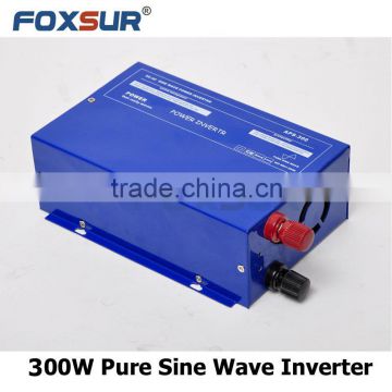 Off grid High quality 48V DC to 110V AC Rated car power 300w pure sine wave inverter for mobile vehicle supply temporary