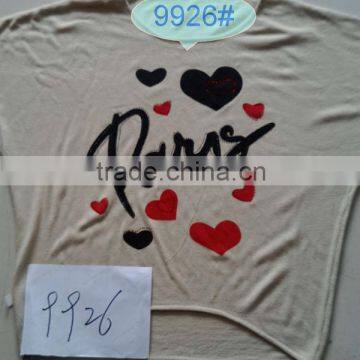 Long sweater with letters printing of women coat for autumn 9926#