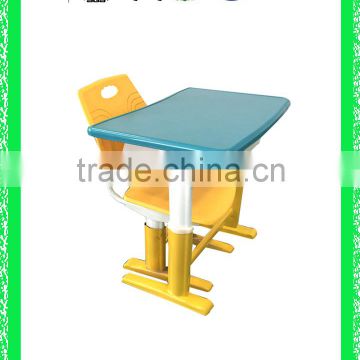modern school desk and chair school furniture school desk with bench HXZY053