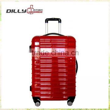 4 wheel hard shell trolley abs luggage for travel