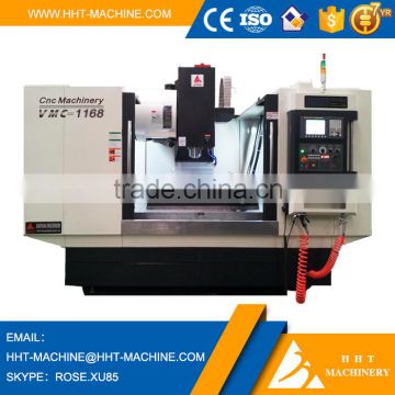 VMC-1168L 4 axis cnc machining center with fanuc 0i mate td cnc