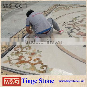 Quality Water Jet Marble Medallion