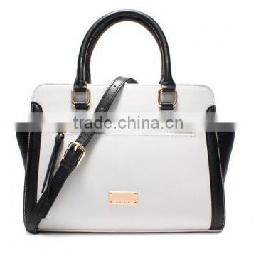 Latest fashion China bag factory women PU leather handbag