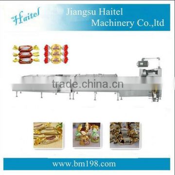 Automatic Stick Toffee Soft Candy Double Twist Wrapping Machine HTL-1000-S360