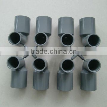Plastic Reducing Elbow Pipe Fitting Injection Mould/Collapsible Core/8 Cavities