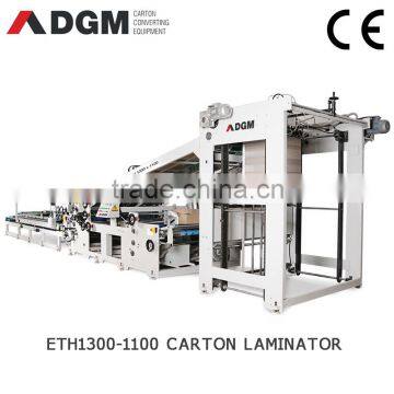 Automatic corrugated paper lamination machine ETH1300-1100