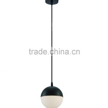 LED pendant lamp make with iron and glass material