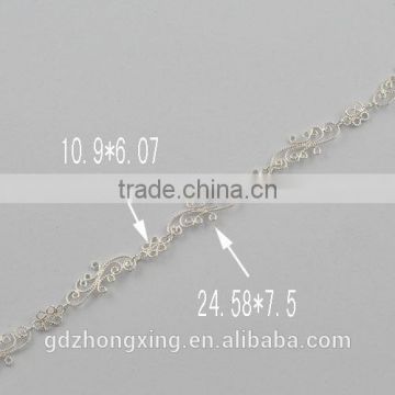 Womens silver chains,Silver chains wholesale,Copper jewelry Chains-736