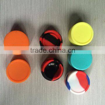 BPA Free 5ml Silicone Bho Container, 100% Food Grade Non-stick Silicone Bho Container,Eco-Friendly Silicone Bho Container