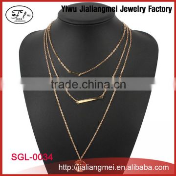 2015 New popular fashion clavicle chain chouer necklace for women