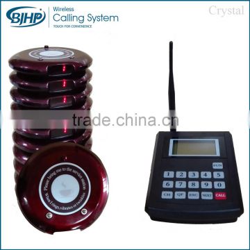 wireless queue calling system for restaurant/ hotel/ cafe wireless queue equipments