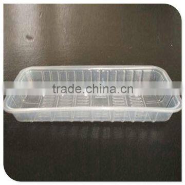 clear plastic food trays with one compartment