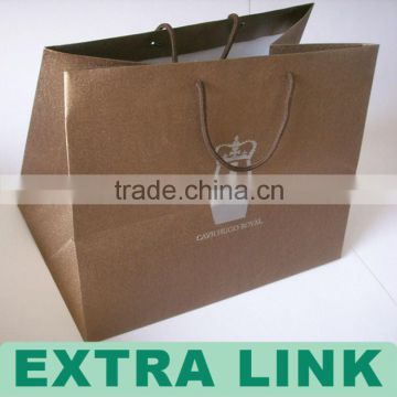Paper shopping bag,brown kraft paper gift bag,cutom paper bag