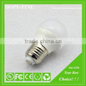 Factory Price Aluminium & Plastic E27 E14 B22 5W White Led Bulb Light