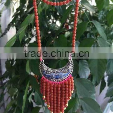 Charming genuine semi-precious nacklace , necklace jewelry wholesale,fashion nacklace