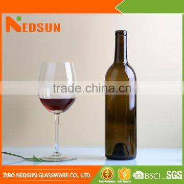 Custom design wine bottles wholesale chianti for import