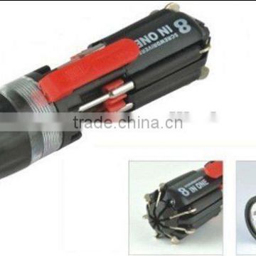 Electric Torch with Screwdriver