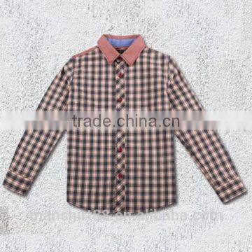 boys shirts fashion shirt kids shirt with elbow stick