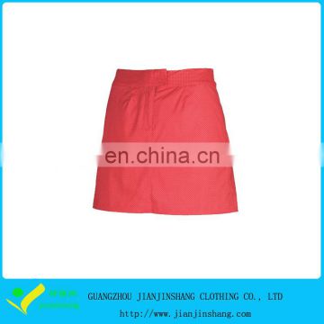 A Line 100% Polyester Air Cooler Printed Pattern Sports Skorts