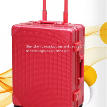 Waterproof Hand Luggage Suitcase Aluminum Cases For Girls