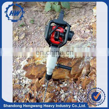 Portable gas powered rock drilling machine portable powered jack hammer