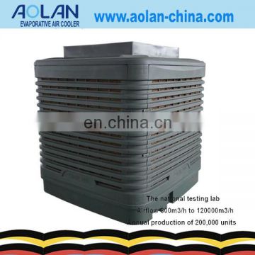 Duct evaporative air coolers cooling pad air cooler 30000 m3/h