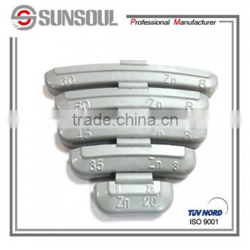 Farm Tractor Zn Plated Wheel Weight