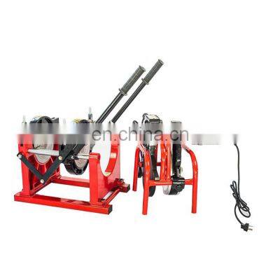 Pe Butt Equipment With Band Saw Shbd250 Hdpe Plastic Pipe Docking Welder Hot Melt Welding Machine