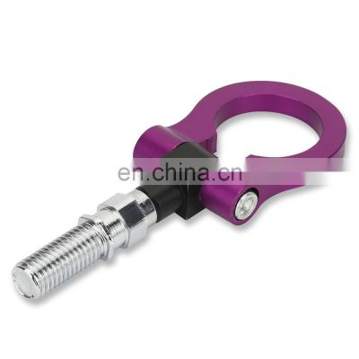 Car Exterior Accessories High Quality Purple Durable Universal Towing Hook Aluminum