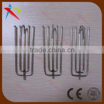 Stainless steel curtain clip tape hooks/metal decorative curtain hooks for pinch pleats                        
                                                Quality Choice