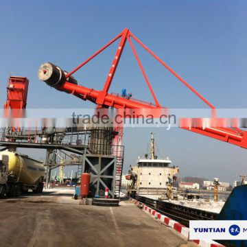 material handing system ship unloader for cement
