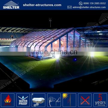Direct factory supply big basketball court shade cover canopy membrane tent for sale guangzhou