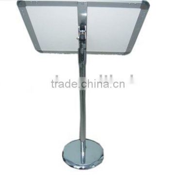 poster stand(electroplate foot)