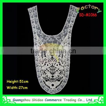 latest design fashion chinese neck sex lace crochet collar for woman dress