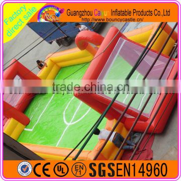 Funny Outdoor Inflatable Football Arena For Sale
