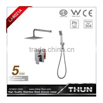 Popular lead free build in faucet with hand shower shower set